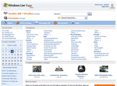 Windows Live Expo