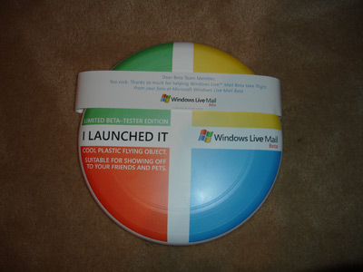 Windows Live Frisbee Windows Live Frisbee